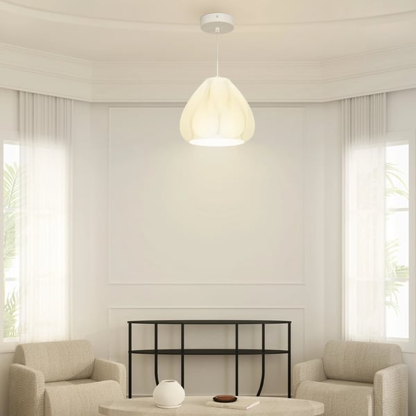 Modern pendellampa - Taklampa E27 - 3D-tryckt lampskärm - AC-drift - 249–2000 lm - För kök/matsal/bar