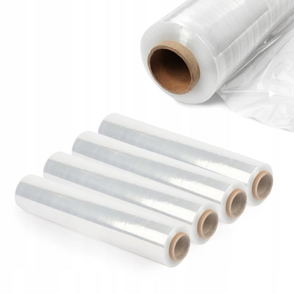 Strækfilm - Pallefilm - 2,5 kg - Ekstra stærk - Rulle - Transparent
