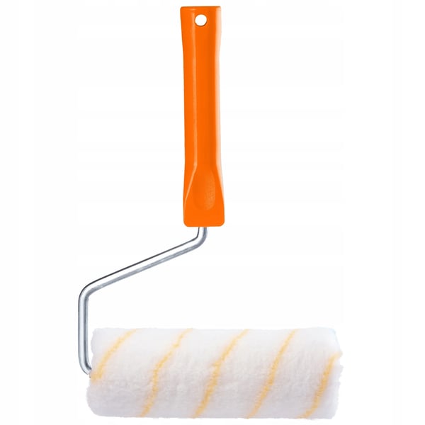 Malerrulle - Rulle med Håndtag - 25 cm Bredde - Til Væg og Loft