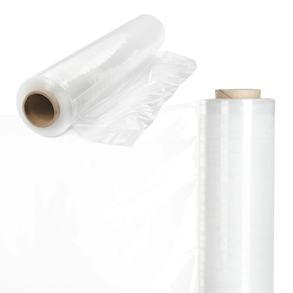 Strækfilm Pallefolie - Indpakningsfolie Rulle - XL - 2,5 kg - Ekstra stærk - Gennemsigtig