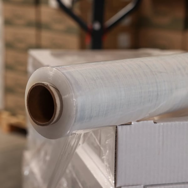 Strækfilm Pallefolie - Indpakningsfolie Rulle - XL - 2,5 kg - Ekstra stærk - Gennemsigtig