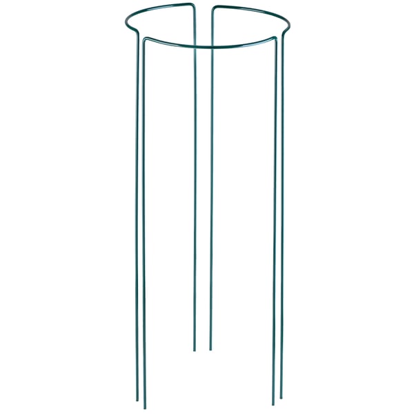 Plantestøtte til blomster - Metal ringstøtte - Højde 45 cm - 3-pak - Til have og krukker