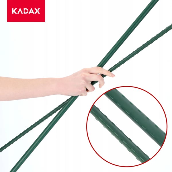 Plantepinde - Tomatstøtte - 120 og 150 cm - Sæt 20 stk - Have