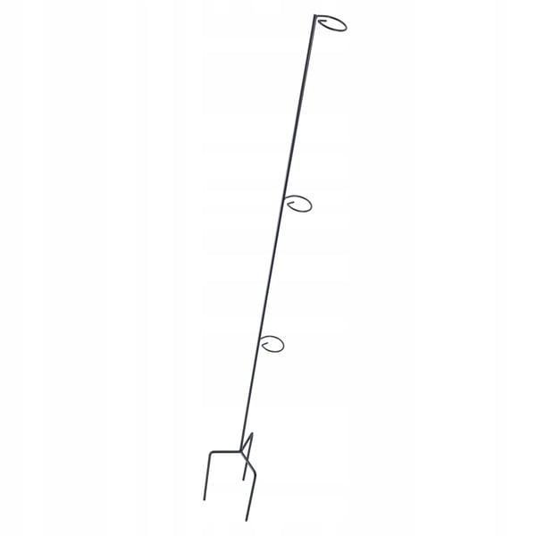 Plantestøtte til roser - Metal - Højde 140 cm - Til blomsterbed - Støttepind
