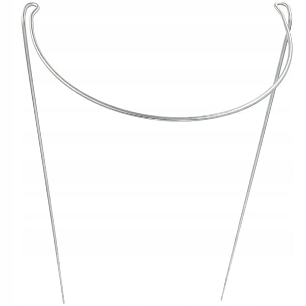 Plantestøtte - Blomsterstøtte i metal - 100 cm - Ringstøtte - Havepind