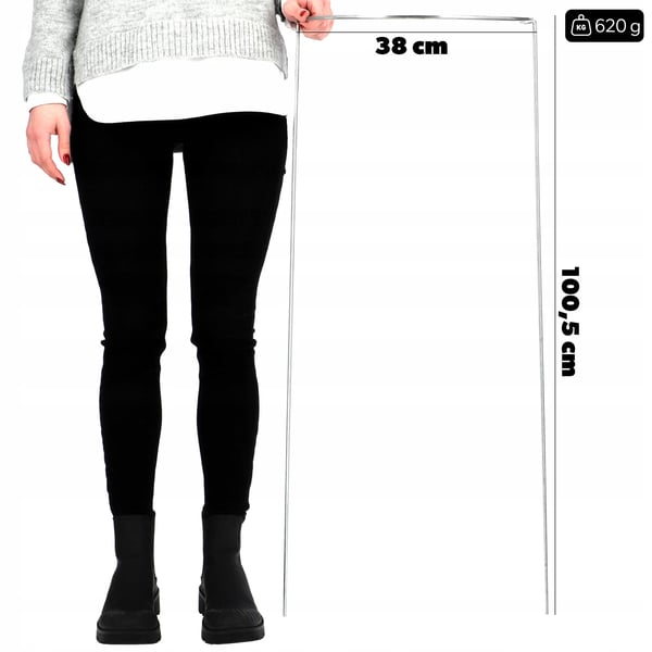 Plantestøtte - Rosestøtte - Metal - Sæt 75 cm + 100 cm - Til blomster