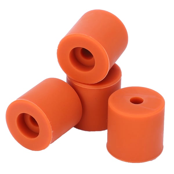 Silikone støddæmpere til varmebed-nivellering, 12 stk., 16 mm, orange, 3D-printertilbehør