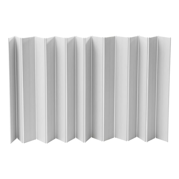 Badekarslåg - Foldebar badekarsbakke - PVC - Mål 170×70 cm - Tykkelse 0,65 cm - Vandtæt - Varmeresistent 80 °C - Max belastning 5 kg - Hvid