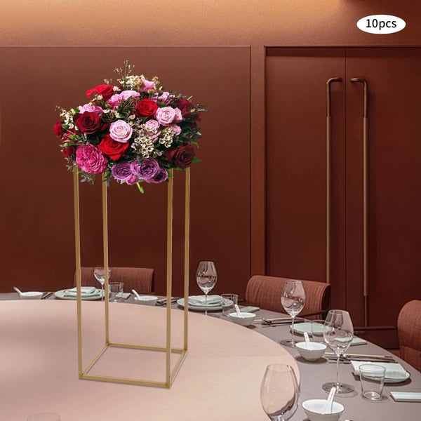 Blomsterstander - Planteholder i jern - Moderne design - 24 cm - Str. M - Til hjem & have - Dyb safirblå