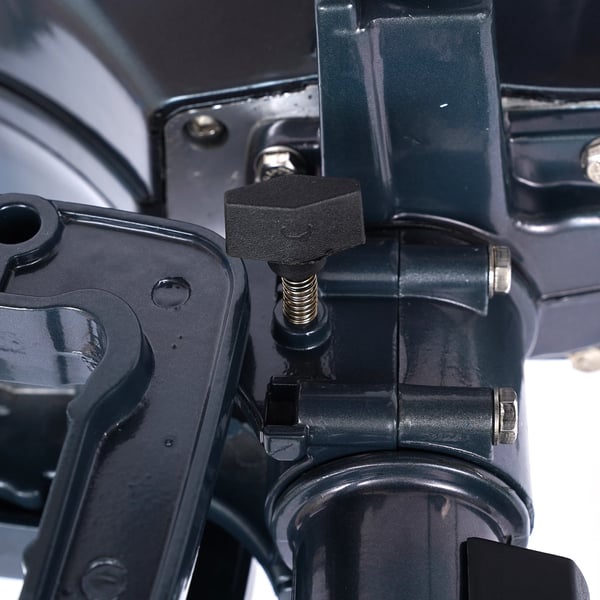 Bådmotor Påhængsmotor - 2-takt 3,5 hk (2,5 kW) - Kort ben 40 cm - CDI-tænding - Håndstart - Indbygget 1,3 l tank - 10 km/t