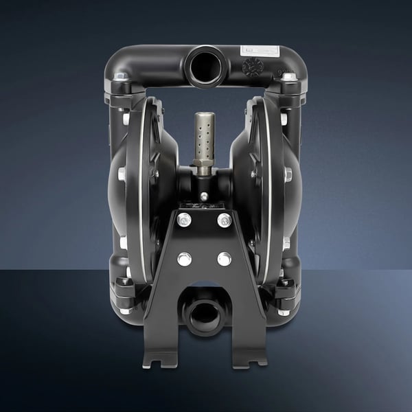 QBY4-25L, luftdrevet dobbeltmembranpumpe, 1" ind-/udløb, 35 GPM (132 l/min), 120 PSI, 150°F (65°C), EU-version