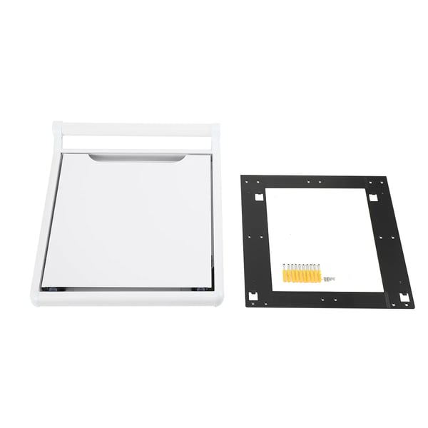 Vægmonteret klapstol - Foldesæde med ben - Aluminiumlegering - Til entré/altan - Sammenklappelig trappeskammel - Pladsbesparende