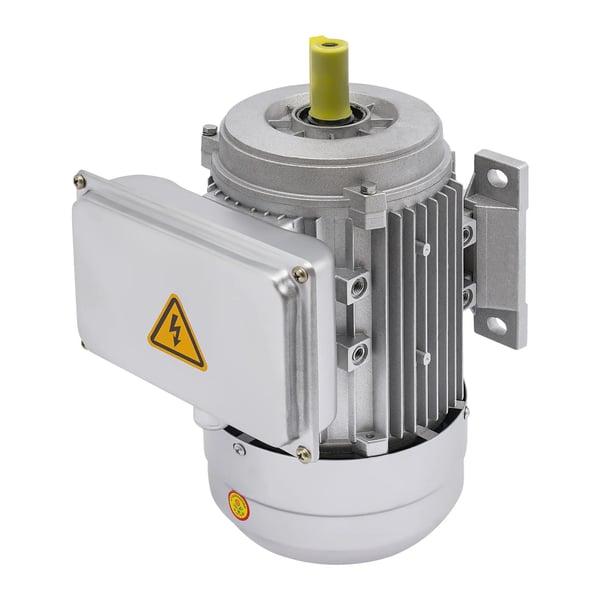 Sähkömoottori - YL8024 yksivaiheinen kuparikäämitty AC-moottori - 750 W 1 HP - 1380 rpm - 240 V 50 Hz - 70 dB - Betonimyllyyn - Hopea