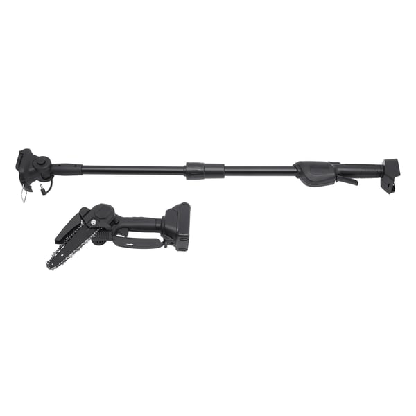 Batteridrevet stangsav - Grensav - 21V 1500 mAh - Længde 1,30 m - Skærer op til 10 cm - 40 min drift - Oplader 21V 1A (100–240V) - 1 batteri