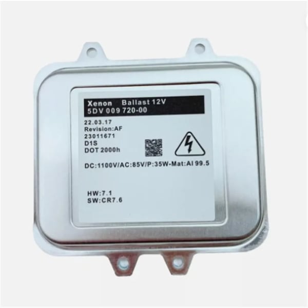 Xenon HID D1S - Ajovalojen Ballasti/Ohjainyksikkö - 35 W 12 V Sisään 85 V Ulos - OE 1232335, 13278005