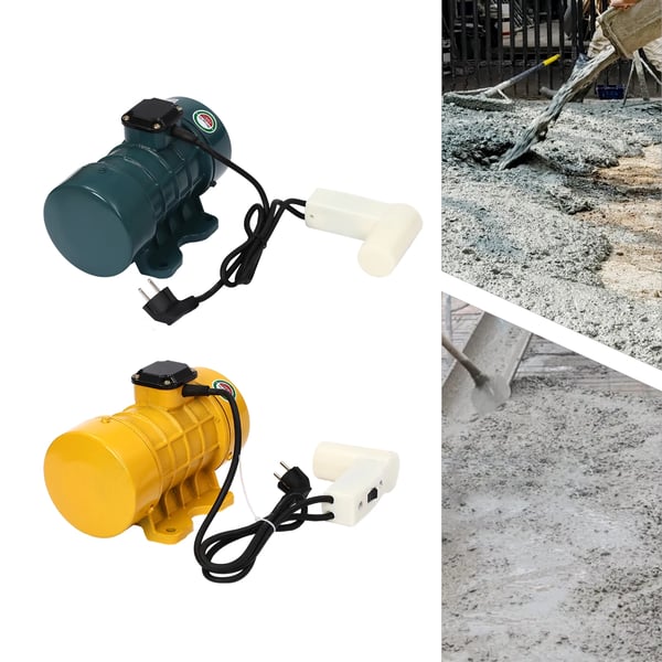 Beton-vibrationsmotor, 6V 250W, kobberviklet, fuldt indkapslet hus til entreprenørmaskiner