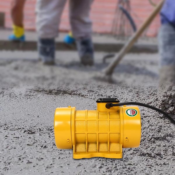 Beton-vibrationsmotor, 6V 250W, kobberviklet, fuldt indkapslet hus til entreprenørmaskiner
