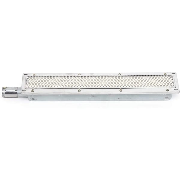 BBQ grill - Infrarød keramisk gasbrænder/varmeelement - Bærbar - Camping & udendørs - Rustfrit stål + jern - 0,82 kg