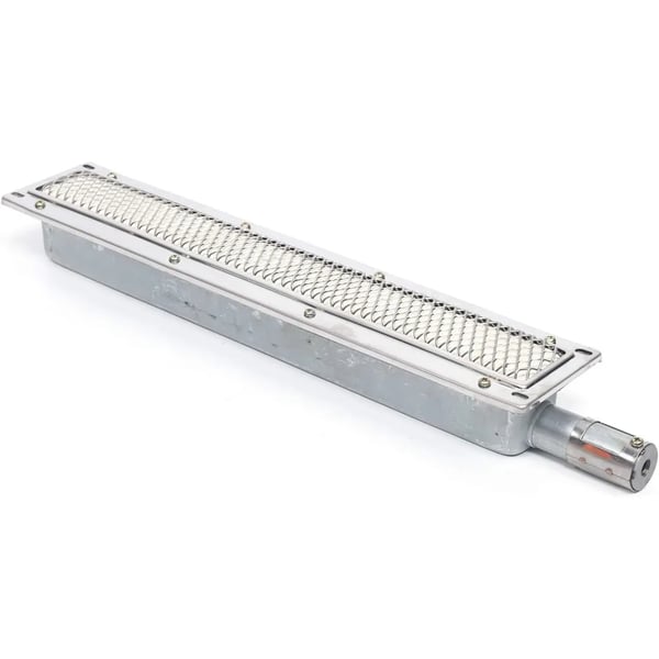 BBQ grill - Infrarød keramisk gasbrænder/varmeelement - Bærbar - Camping & udendørs - Rustfrit stål + jern - 0,82 kg