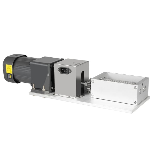 Sähköinen viljamylly ja mallasmurskain - Dy-368 - 20 kg/h - 4 L suppilo - 220 V - 60 W - 75 rpm - Ruostumaton teräs/alumiiniseos