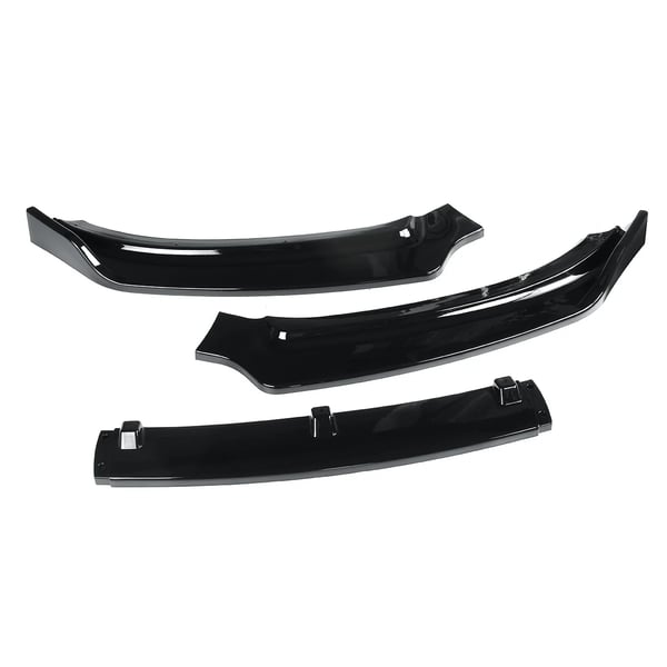 Frontkofanger Læbe Splitter Diffuser Bodykit - A4 B8.5 2013-2016 - Spoiler, Beskyttelse - Højglans Sort