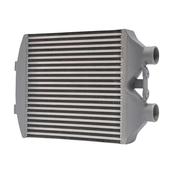 Intercooler - Ladeluftkøler - 60 psi - Aluminiumlegering - Til Ibiza Mk4, Polo 9N3, Fabia - Sølv