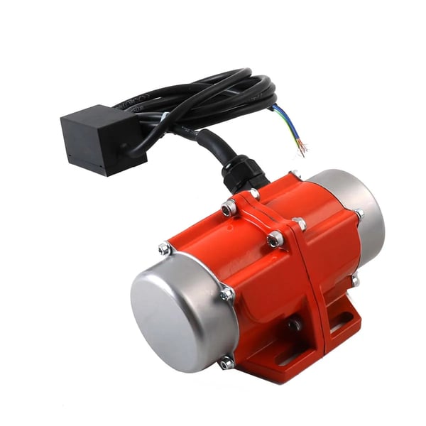 Betonvibrationsmotor - AC asynkron vibrator - 60W - 220V - 3000 o/min - Kabinet i aluminiumslegering
