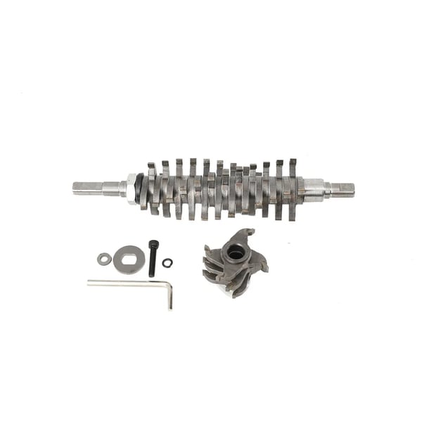 Betonsliber Klinge - DMJ-WWHTJ-010 - Karbid - Til Bløde Overflader - 12 cm - 24 Tænder - Khaki