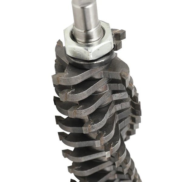 Betonsliber Klinge - DMJ-WWHTJ-010 - Karbid - Til Bløde Overflader - 12 cm - 24 Tænder - Khaki