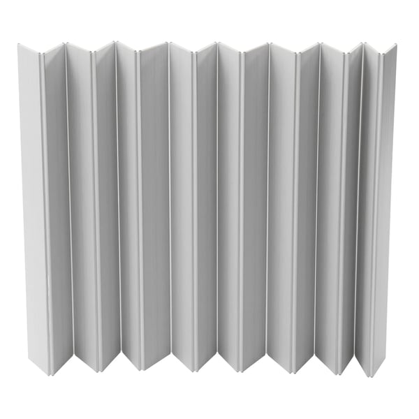 PVC badekarslåg & bakke - Foldbar plade - 75 x 170 cm - Vandtæt, støvtæt - Varmeisolerende - Bæreevne 5 kg - Varmeresistent 80 °C - Hvid