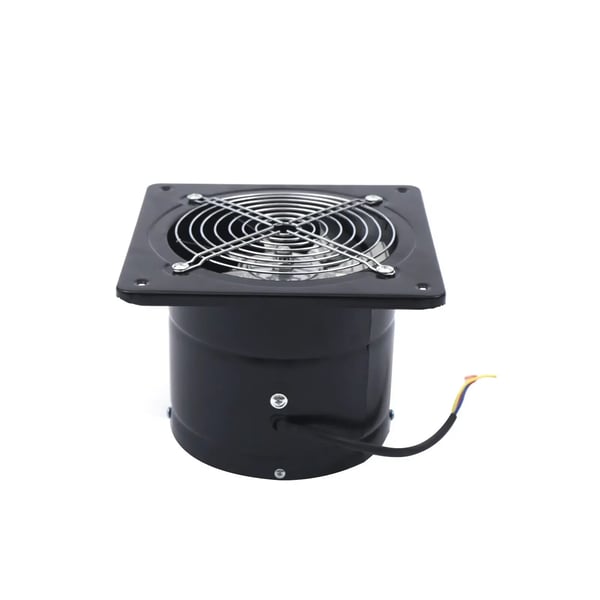 Aksial Industriventilator - Vægventilator - 40 W - 220 V - Indblæsning/Udsugning - Sort