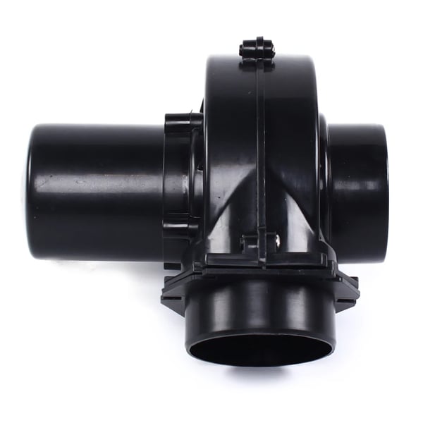 Elektrisk turboblæser - Universel indsugningsblæser - Diameter 7,6 cm - Til bil og lastbil - ABS - 20×19×16 cm - Sort