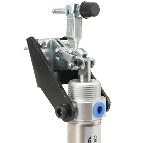 Pneumaattinen toggle-puristin - Alaspainettava Puristin KSJJ-PQZYW-101 - 0,32 cm (1/8") Ilmaliitäntä - Metallintyöstöön - Metallirakenne