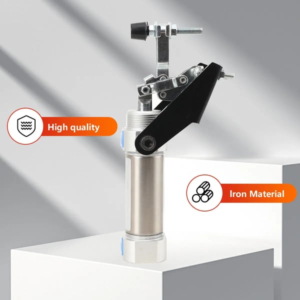 Pneumaattinen toggle-puristin - Alaspainettava Puristin KSJJ-PQZYW-101 - 0,32 cm (1/8") Ilmaliitäntä - Metallintyöstöön - Metallirakenne