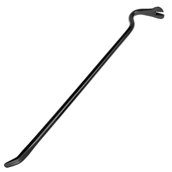 Koben/Brækjern - Brækstang - 80 cm - Smedet Stål - Bøjet Ende - Til Nedrivning og Byggeri