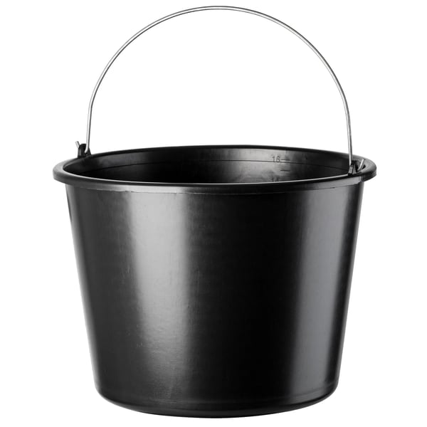 Plasthink - Bygghink - 16 l - 3-pack - För byggarbete - Ekonomimodell