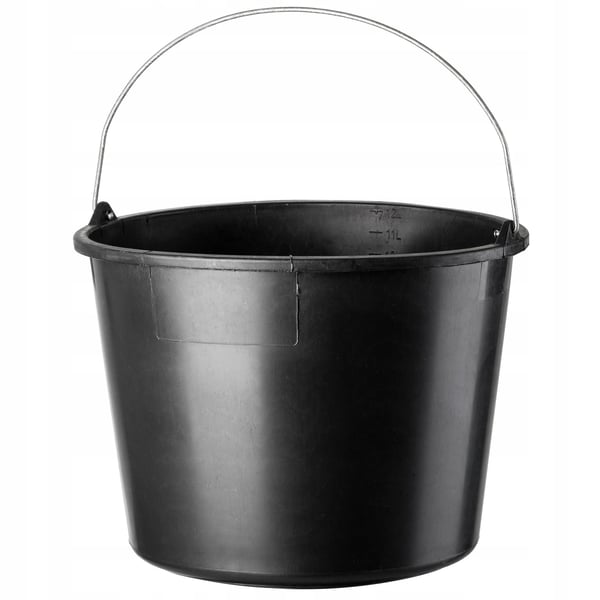 Plasthinkar - Bygghinkar / Murhinkar - Kapacitet 12 l - Antal 10 st - För Bygg & Renovering