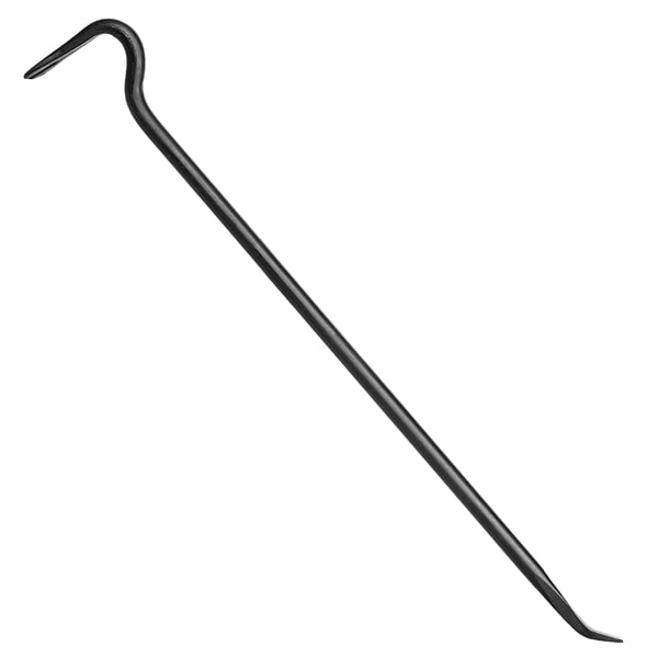 Brækjern / Kobent - Smedet nedrivningsjern - 90 cm - Hærdet stål - Bøjet model