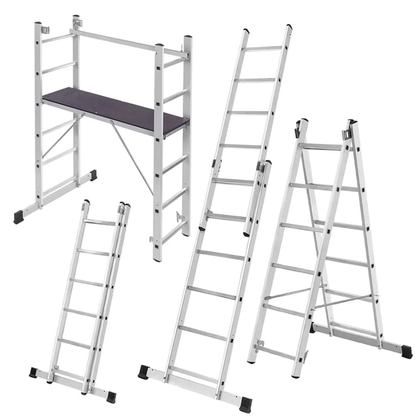 Aluminiumsstige - Stilladsstige - 270 cm - Til Stillads