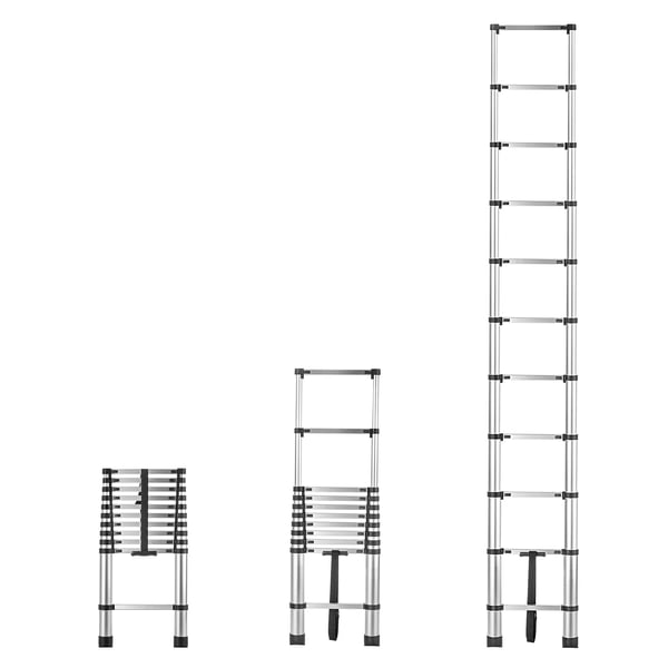 Teleskopstige - Aluminiumstige - 3,2 m - 11 Trin