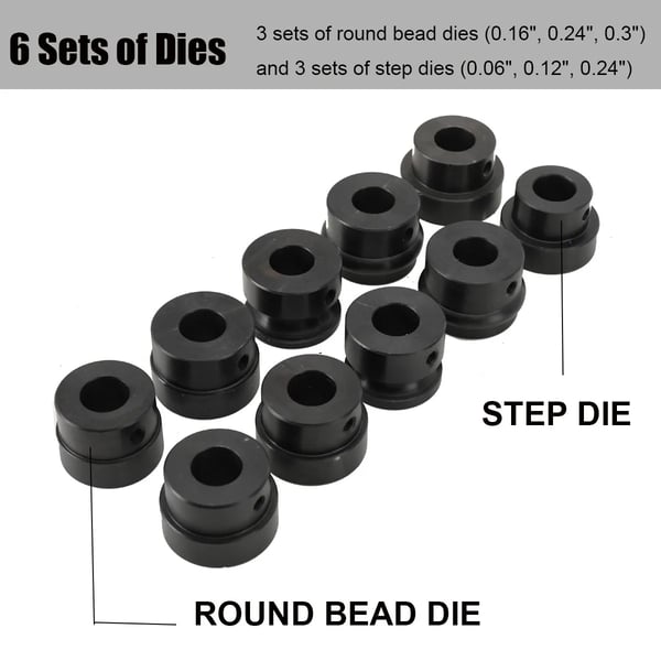 Perlevalse / Bead Roller til plade - Håndværktøj ZWJ-WWHWWH-008 - 45,7 cm kapacitet - Til pladeforstærkning - Manuel rullemaskine