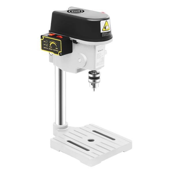 Mini bänkborrmaskin - Pelarborr - 340 W - 3-stegs hastighet - 16000 rpm - EU-kontakt 50 Hz - Flerfärgad