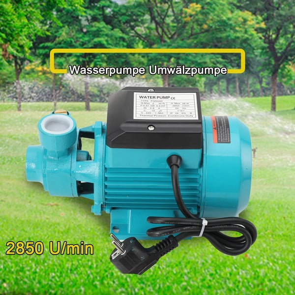 Cirkulationspumpe vandpumpe - Centrifugal boosterpumpe - Elektrisk - 220V - EU-stik - CE-mærket - Model XHB-WWHWWH-DE005