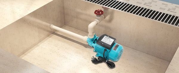 Cirkulationspumpe vandpumpe - Centrifugal boosterpumpe - Elektrisk - 220V - EU-stik - CE-mærket - Model XHB-WWHWWH-DE005
