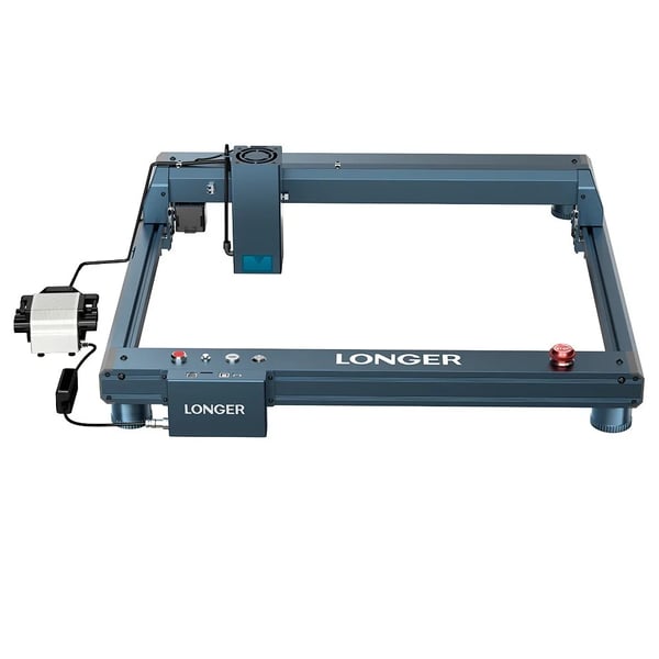 Diodelaser Gravør & Skærer - B1 30W - Arbejdsområde 45 x 44 cm - 36.000 mm/min - Air Assist Interface - WiFi/USB/TF/App - Grøn