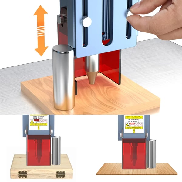 Lasergraver og skærer - S9 Pro 10W - 10W diodelaser 450 nm - 0,01 mm præcision - 400×410 mm arbejdsområde - EU-stik 100–240V - Grøn