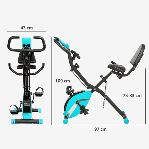 Motionscykel - Stationär träningscykel - Justerbart motstånd - Utan skärm - Utan Bluetooth - Ej hopfällbar - För konditionsträning - Grön