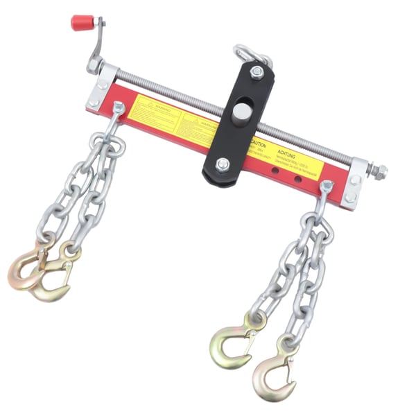 Motorbalancer - Lastudligner til motorkran/kædetalje - 900 kg - Justerbar 26–31,5 cm - Rød