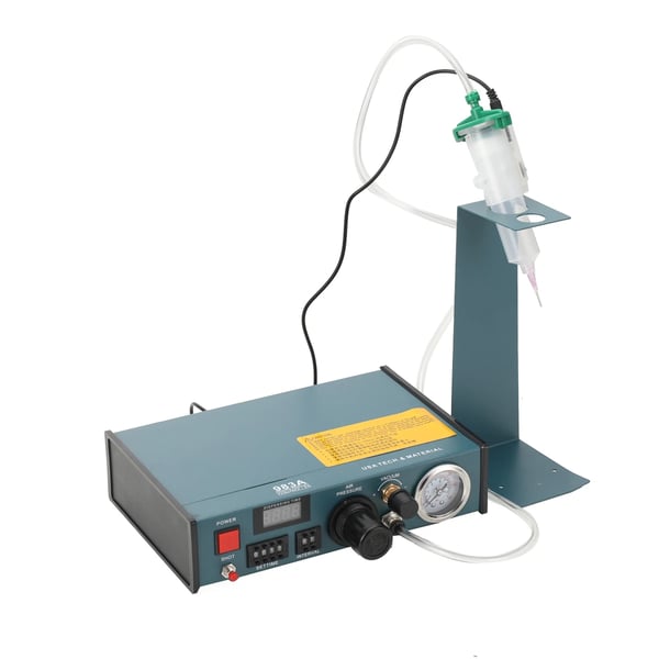 Pneumatisk limdispenser - Doseringsstyring DJJ-ZBYZBY-EU002 - Automatisk og manuel - Fodpedal - Til lim, loddepasta, flux og væsker