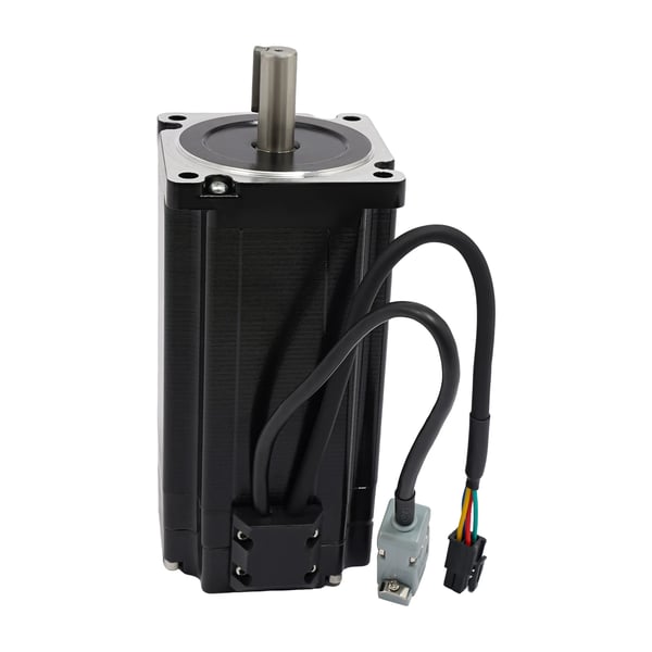 Lukket kredsløb stepmotor-sæt NEMA 34 - HBS860H+86HBS120 - 12 Nm - 8 A - DSP driver - AC - 5–24 V signal - Til CNC router/graver/fræser